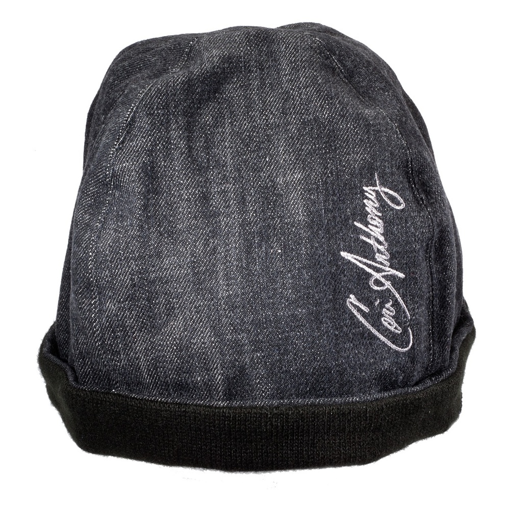 Denim Double Up Beanie by Cori Anthony